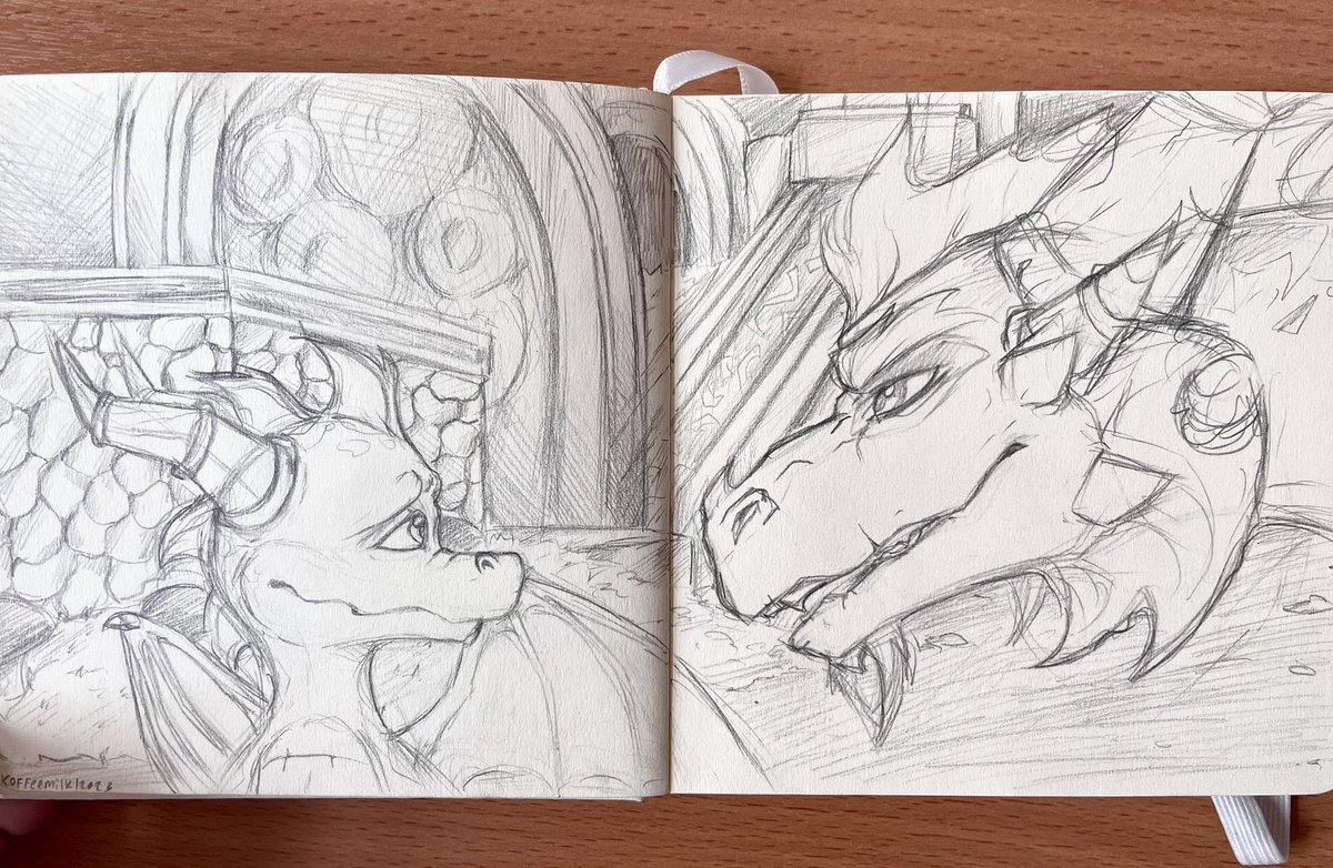 _Koffeemilk_'s tweet photo. A small sketch redraw of a scene from the game ✨

Beloved Papa Dragon😭💕

#Spyro #SpyroTheDragon #TheLegendOfSpyro #TLOS #SpyroTLOS #Fanart #traditionalart #sketch #sketchart https://t.co/wvvu1Runub