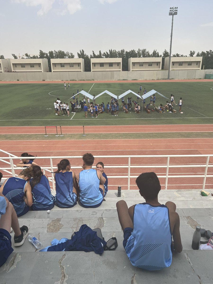 The view for the afternoon. Lots of relay action to come. #wearedq