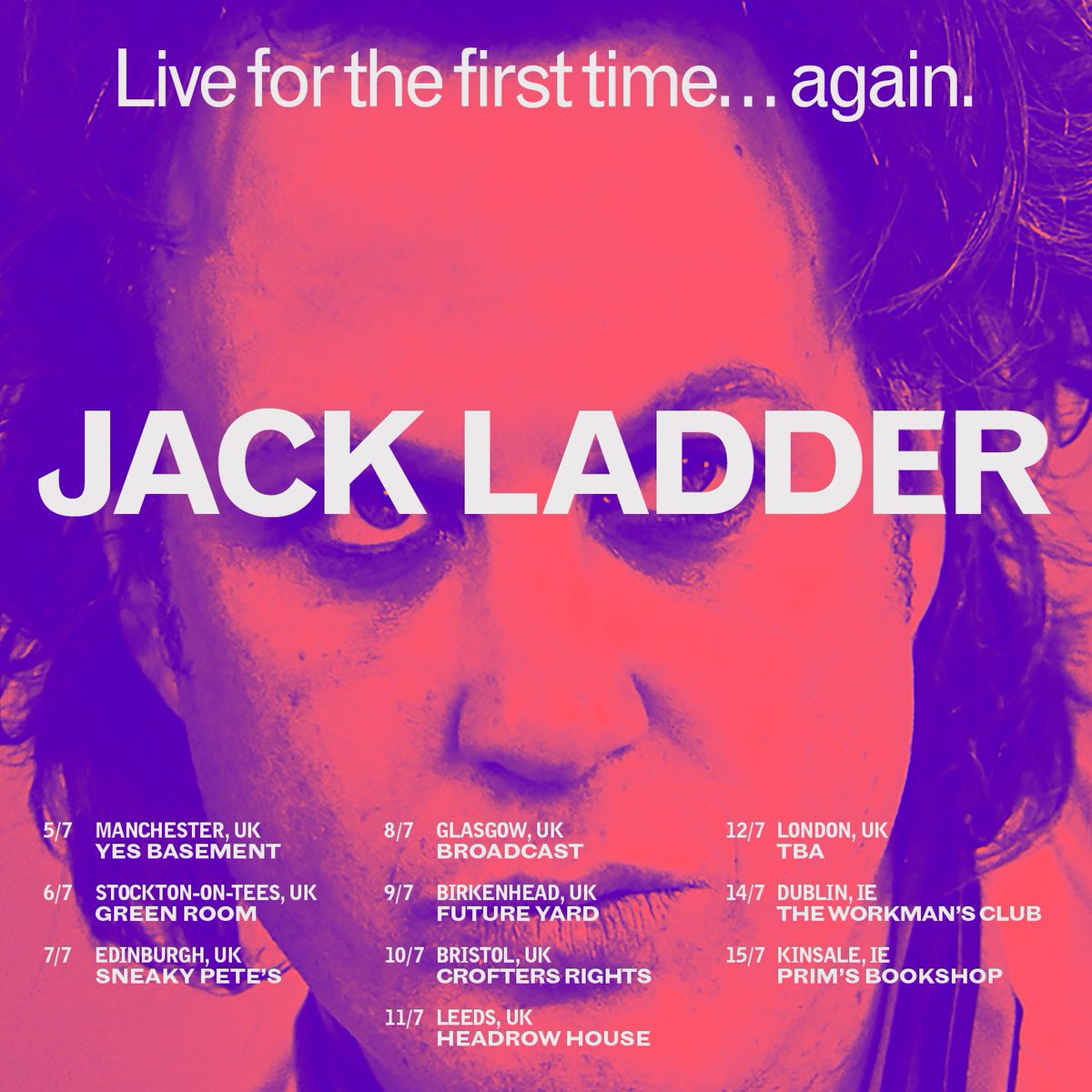 jackladdersings's tweet photo. Touring England, Scotland and Ireland in July. More shows TBA https://t.co/VdHsDDwHzU