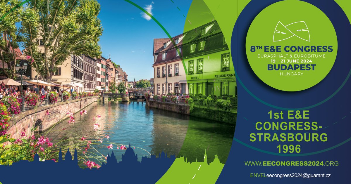 E_E_Connect's tweet image. The E&amp;amp;E Congress will be held for the 8th time next year. The first congress was held in 1996 in Strasbourg. Remind yourselves about previous congresses at: eurasphalt.org/previous-congr…
#eecongress2024 #asphalt #bitumen #budapest
@eurobitume @eapa_org