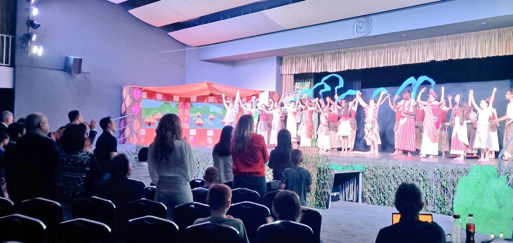Opening night of Moana Jr. <a href="/acsabudhabi/">ACS Abu Dhabi</a> the first Middle School musical here in well over a decade! Proud as punch of these kids both onstage and backstage! #iamACS #ACSabudhabi #dramaed