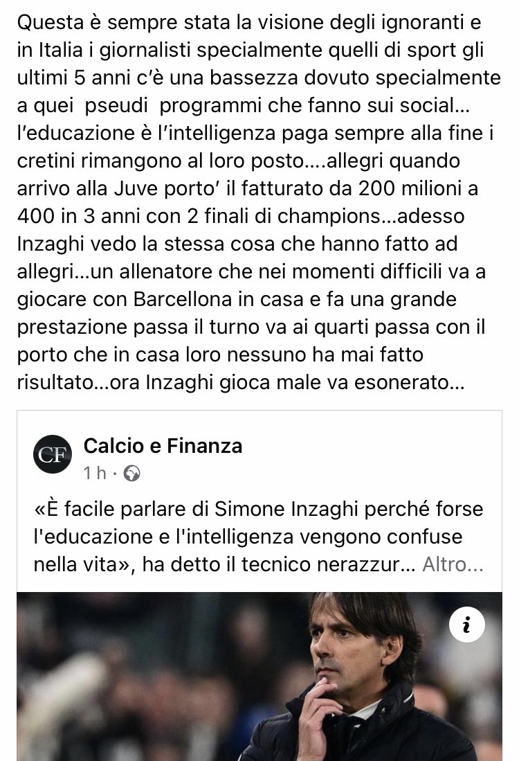 ivanmfi's tweet photo. #Inzaghi #inzaghiout #Inter #Allegri https://t.co/mNvMXkg6qy