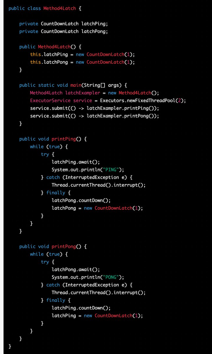Tugrul Karakaya on Twitter: "mesela ayni PINg PONG u latch ile yap