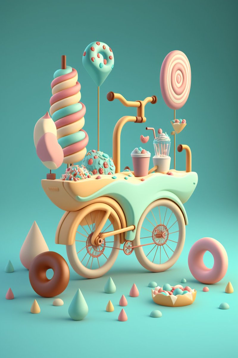 AInteriorMind's tweet photo. 🍭Sweet Vehicles for your next Candy Trip🍭

#midjourney #generativeart #Candy #digitalart #conceptart #midjourneyart #aiart #aigeneratedart #trip #aiartists #promptbase #artoftheday #aiartcommunity #dreamfanart #vehicles https://t.co/5u27XinPds