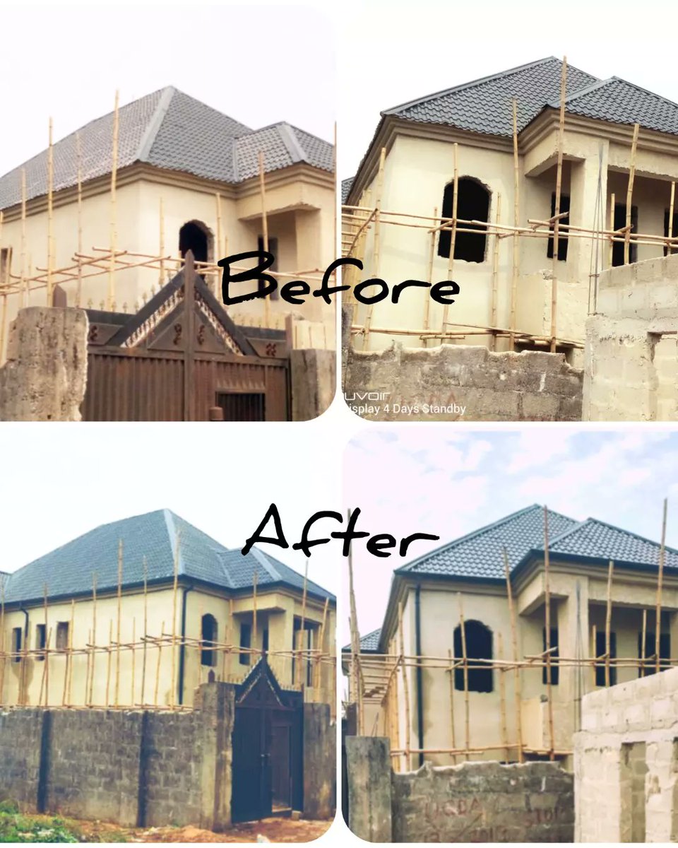 AspiredomR's tweet photo. Water collector projects black and white with different shades.

Proper finishings are very crucial.

#WaterCollector #BuildingMaterials #HouseFinishings #AbiaProject #NigeriaAfrica https://t.co/1nKVctMEAR