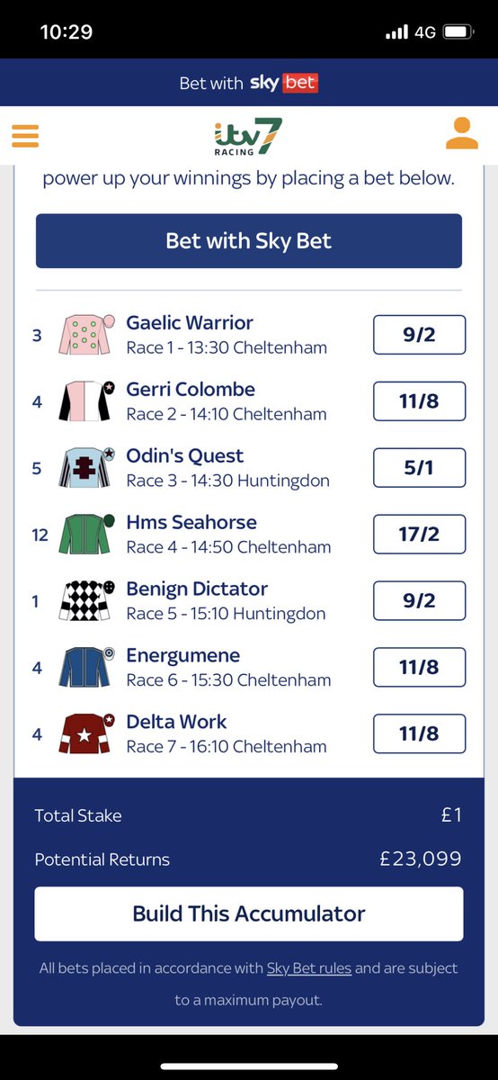 Williamd133NO's tweet photo. @itv7 #ITV7Cheltenham https://t.co/TEkqTKbDiy