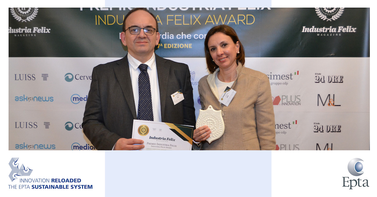 🏆 Once again #Epta received the #IndustriaFelix Award as one of the most competitive and reliable companies in the Mechanical Engineering industry in Lombardy.