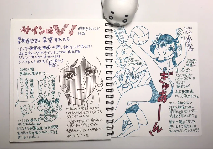 「サインはV!」の思い出。
ドラマも大ヒットしました。 