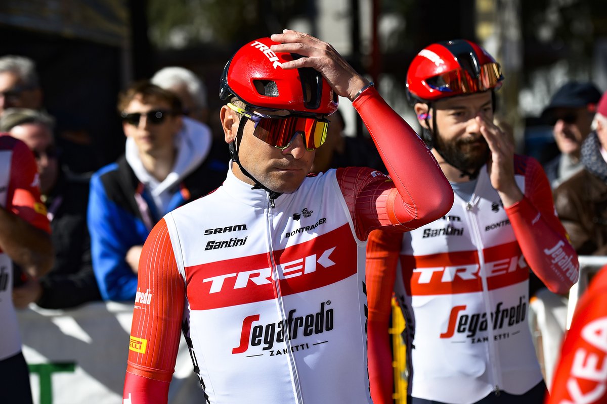 LidlTrek's tweet photo. Sun is shining in Italy 🇮🇹 for the 104th edition of @MiTo1876 and the team is ready 👇

🇪🇸 @jonaberasturi 
🇮🇹 @SunJjak 
🇫🇷 @JulienBernard17 
🇪🇷 @AmanuelAmanyel3 
🇩🇰 @A_Hellemose https://t.co/nlLNhodO6F