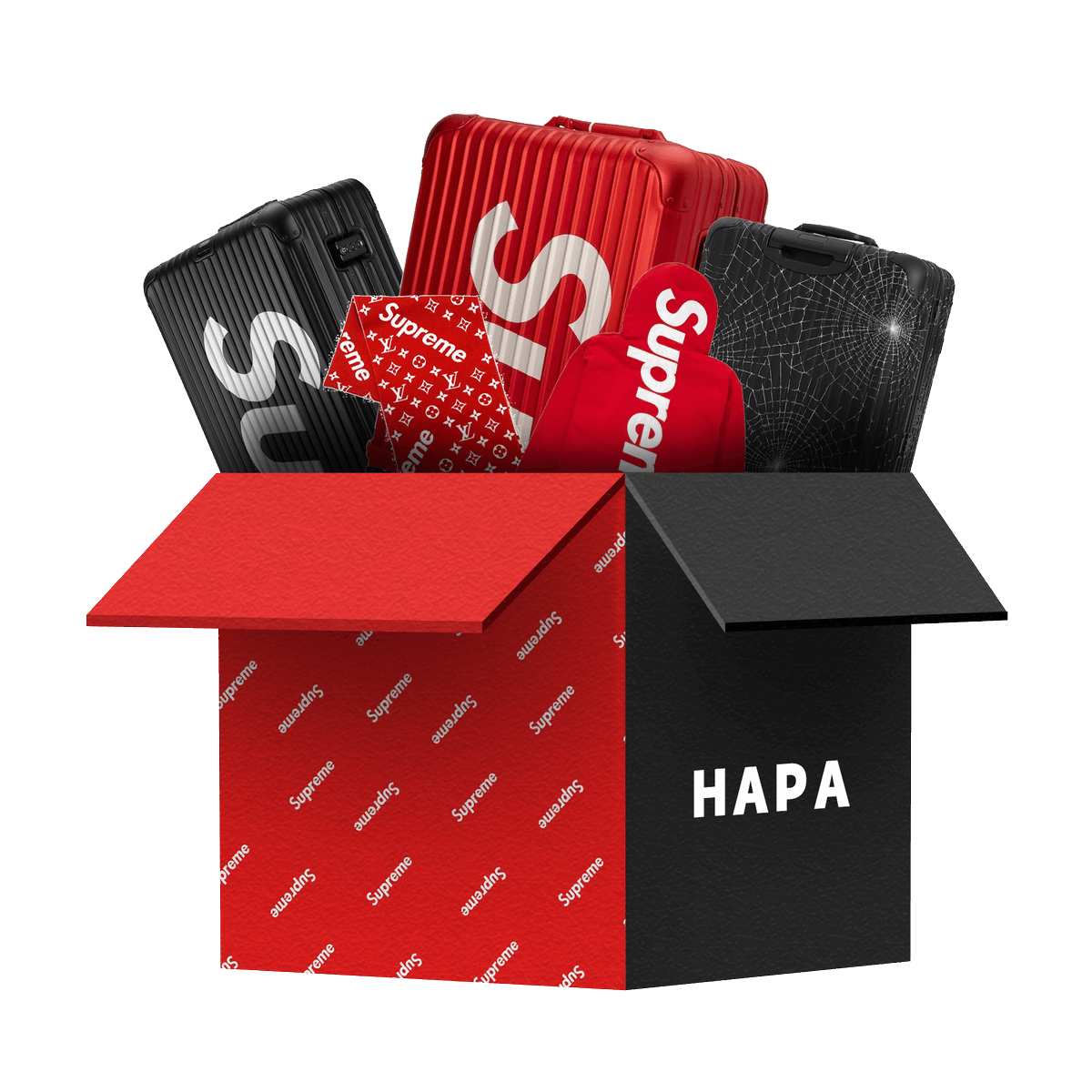 HapaBox's tweet photo. The #hapabox Travel With Supreme Mystery box is live and ready for purchase🚀
Head over to🔗https://t.co/xDEvCsxcUm to grab yours NOW!
#supreme #mysterboxes #hapabox https://t.co/ItcIGA9iyV
