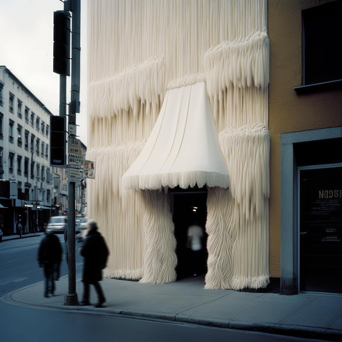 designfeedspace's tweet photo. ‘Take Over’. Series of fluffy digital art installations which flosses drape over the historic architecture of Basel, Switzerland, by digital artist @reisingerandres .
Repost from @ignantmag https://t.co/i9YSPuNqWo