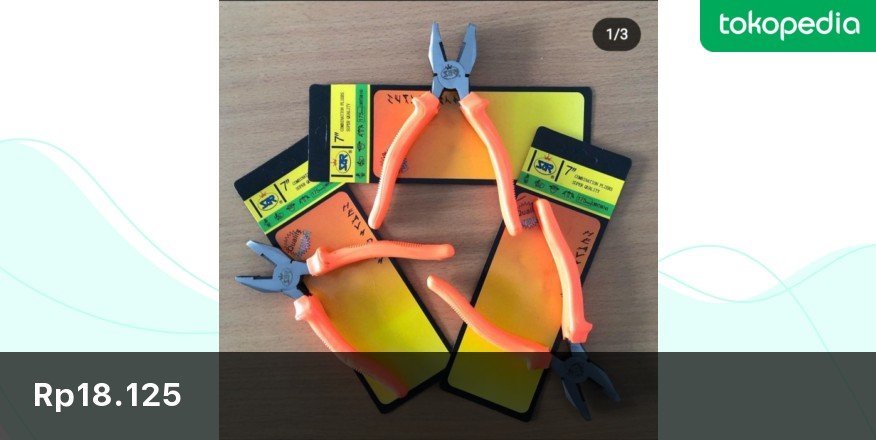 SBT165's tweet photo. Coba cek ini, deh: "SAR - tang kombinasi karet" Rp18.125 di toko sinar bangunan teknik Tokopedia. Bisa bebas ongkir, lho.
https://t.co/g4DvyS6DvC https://t.co/meG0np0naf