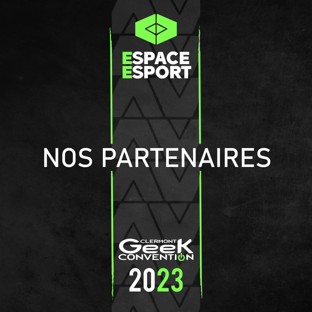EspaceEsport's tweet photo. -------------------------------
Optic 2000 Cournon et École Auvergne Formation se joignent aussi à l'Espace Esport en tant que partenaires durant la @clermontgeek 2023 ! 👀 

#esport #gaming #EspaceEsport #CGC #Clermontgeek #Clermontgeekconvention #CGC2023 #Auvergne https://t.co/lqKYFbjSC9