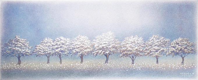 #桜の作品でTLにも桜を咲かせましょう とても素敵なタグを有難うございますふんわりした可憐な花の姿に心が温まり癒される時もあれば、幹や枝葉の凛とした美しさに心動かされ力が湧いてくることもある。四季を通して寄り添い続けてくれる日本の美しい桜が大好きです。 