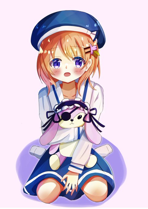 #gochiusaチノちゃんの制服着たココアちゃん 