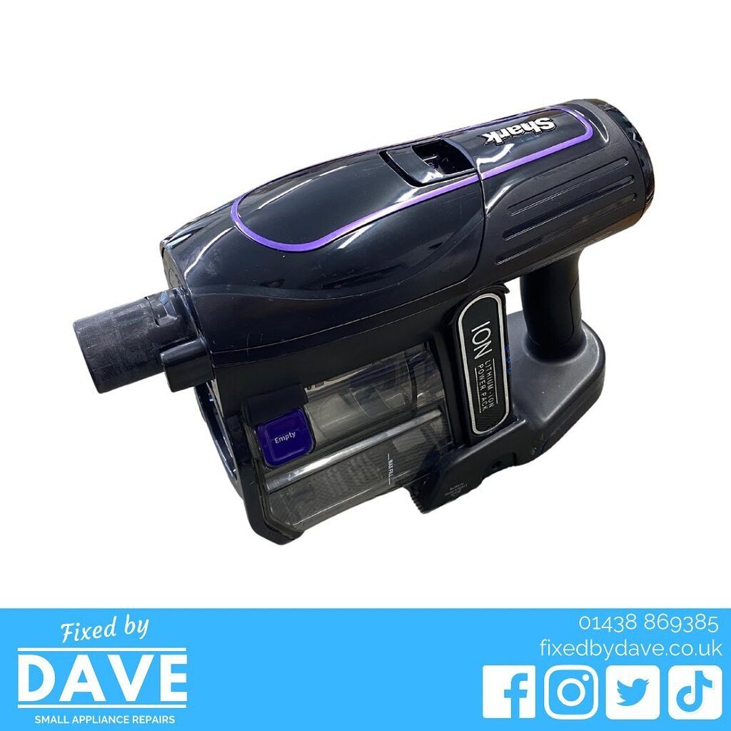 If you have a Shark vacuum cleaner, it probably needs a service and I’m the one to do it 😇 
01438 869385
fixedbydave.co.uk
.
.
#fixedbydave #appliancerepair #smallappliances #appliancerepairs #vacuumcleaners #vacuumcleaner #shark #sharkvacuum #he… instagr.am/p/CpznUWwNbtQ/