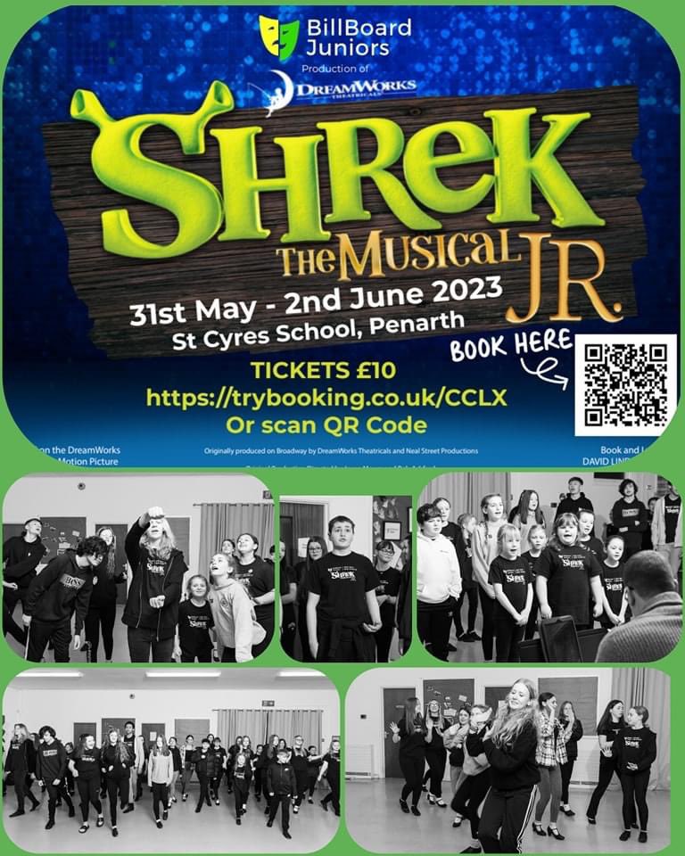 Our amazing Juniors are hard at work rehearsing for their spectacular show, Shrek Jr. This feel good, hilarious show is based on the much loved, fantastically fun film with added magical musical numbers. It's such a wonderful, half term show for all the family. Get your tickets!
