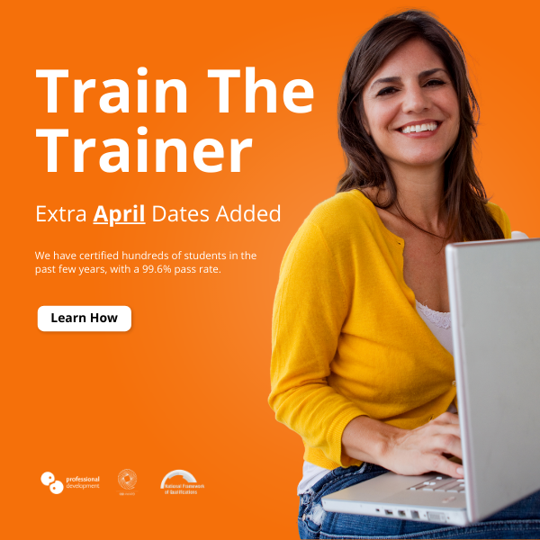 pdcourses's tweet photo. 📆 Extra April Train The Trainer Dates Added

Secure Your Place: https://t.co/y0WMzeZt4E

#trainthetrainer #qqi #training #courses #ireland https://t.co/moqdQKZAsj