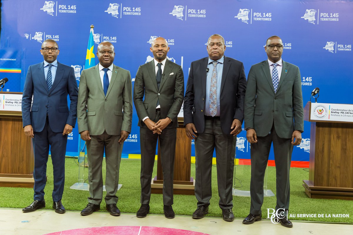 BCeCoRDC's tweet image. Briefing sur le @PDL145T_RDC | Pour la phase 1, les réceptions techniques des travaux commencent à partir de ce 15 mars 2023, a déclaré le Directeur Général du @BCeCoRDC Mr. Jean MABI MULUMBA. @PlanRdc @Presidence_RDC #PDL145T #BCECO
➡ youtube.com/live/bZXXNFlF4…