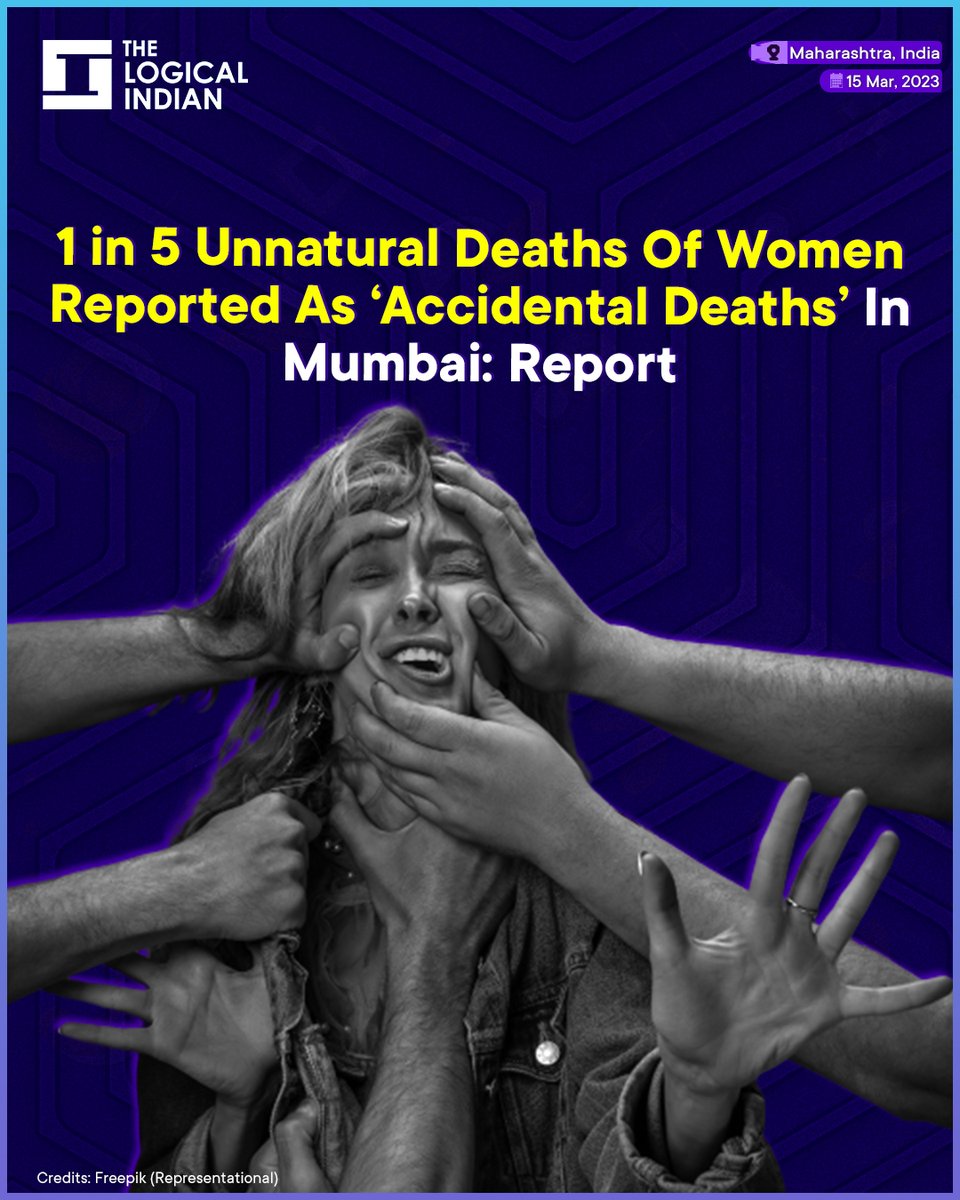 LogicalIndians's tweet photo. Gender-based violence (GBV) is responsible for one in five unnatural deaths of women in Mumbai, according to the forensic department of the KEM Hospital.
#unnaturaldeaths #autopsy #AccidentalDeaths #mumbaicity #genderbasedviolence https://t.co/8V6nZ2j8oj