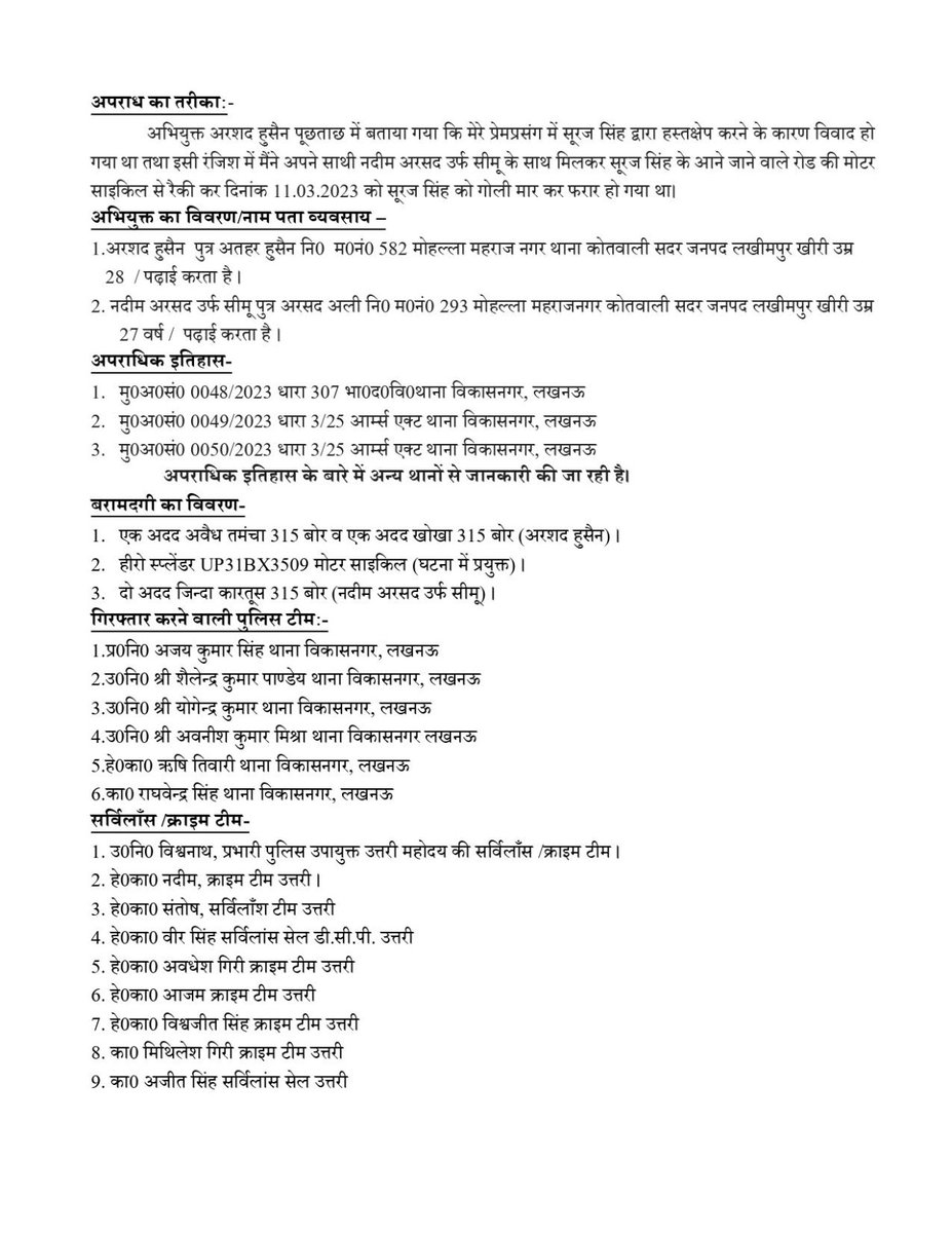 LUCKNOW POLICE On Twitter dcp north lucknow-police-on-twitter-dcp-north