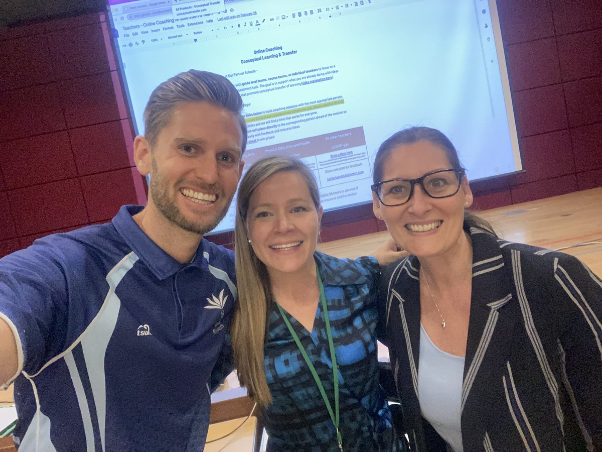 It was wonderful to catch up with <a href="/JulieHStern/">Julie Stern</a> again yesterday.

Julie led workshops across a range of subjects and led our senior teachers through ideas on addressing culture using the ACT model. 

We are excited to be on our journey into LTT!