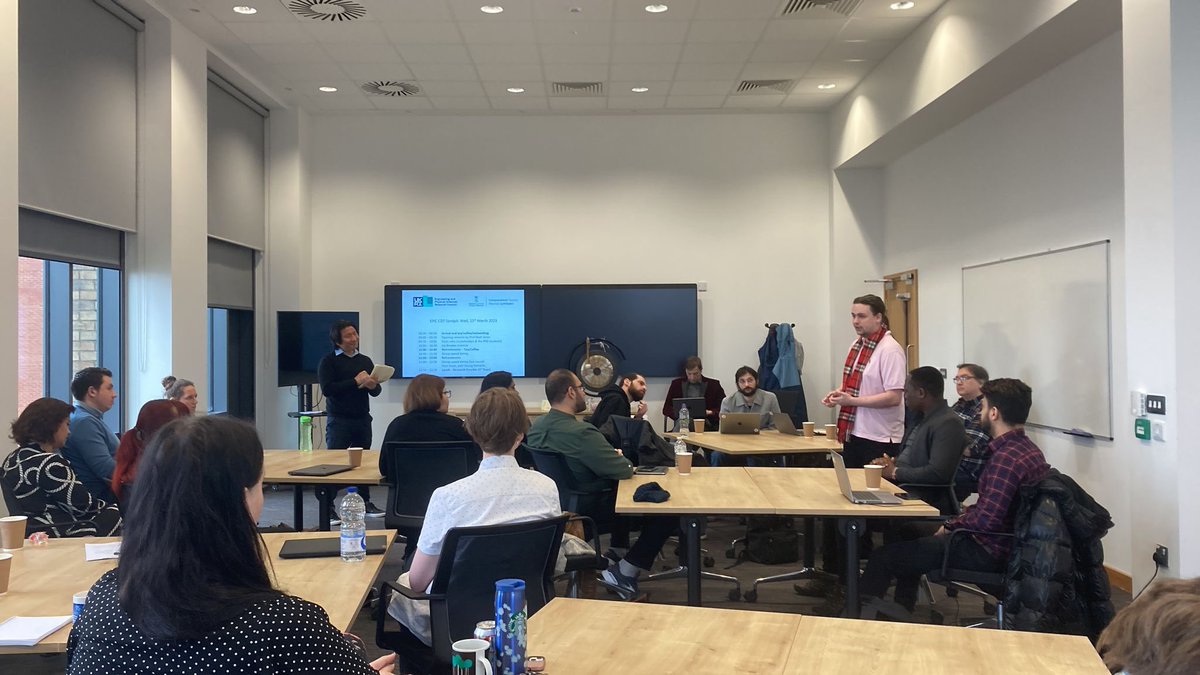 Health & Wellbeing 360 Ltd (@hwb360ltd) on Twitter photo Members of RIW are at <a href="/SwanseaUni/">Swansea University</a> today for the EPIC CDT Sandpit <a href="/CompFoundry/">Swansea University Computational Foundry</a> a PhD program for change through AI and data analytics. Members of RIW are at <a href="/SwanseaUni/">Swansea University</a> today for the EPIC CDT Sandpit <a href="/CompFoundry/">Swansea University Computational Foundry</a> a PhD program for change through AI and data analytics.