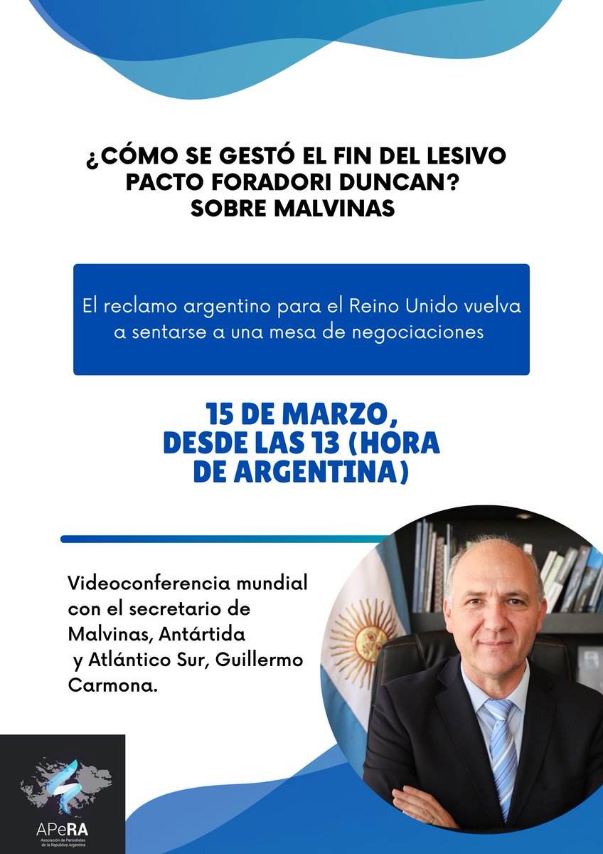 Argentina le pide al Reino Unido cumpla con el derecho internacional y se siente a negociar la "disputa de soberanía " sobre las islas Malvinas,  Sandwich y Georgias del Sur,  usurpadas por los británicos en 1833. Por YouTube periodistas apera
