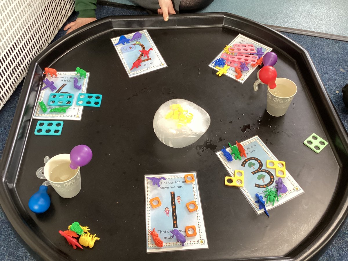 nylandcampus's tweet photo. At Nyland, we work hard to ensure our provision meets the needs of our learners. Today we used tuff trays to explore numbers and writing our name in a multisensory way. #tufftraytuesday #SEMHSchool #Learningthroughplay https://t.co/aHclKIzYvK