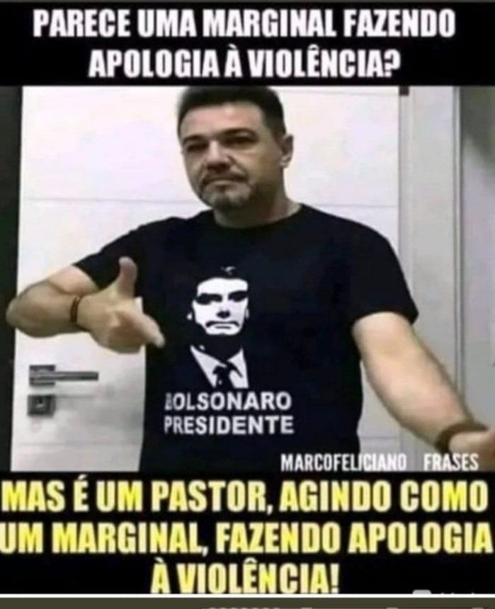 Pastor Miliciano financiando terroristas, no Brasil tem.