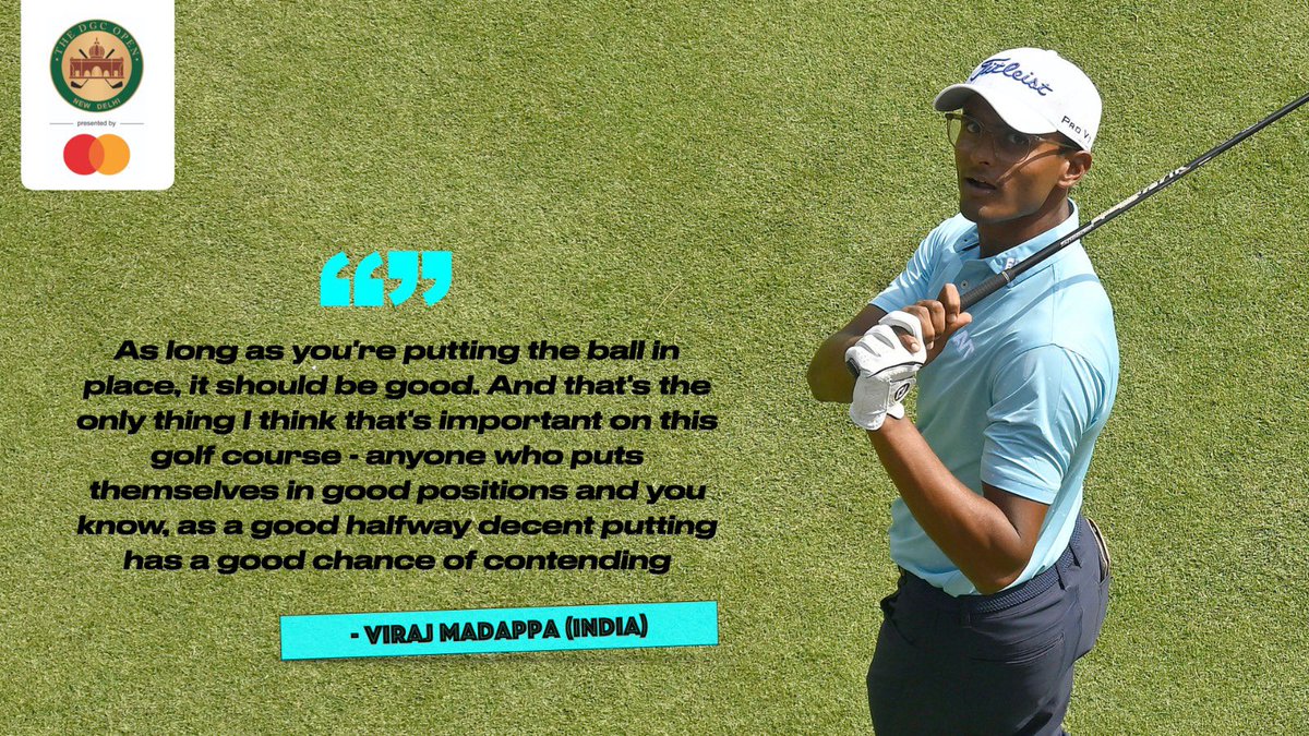 TheDGCOpen's tweet photo. #PlayerTalks 🗣️ #TheDGCOpen ⛳️
@asiantourgolf @mastercardindia @virajmadappa https://t.co/DLTVQZZtkV