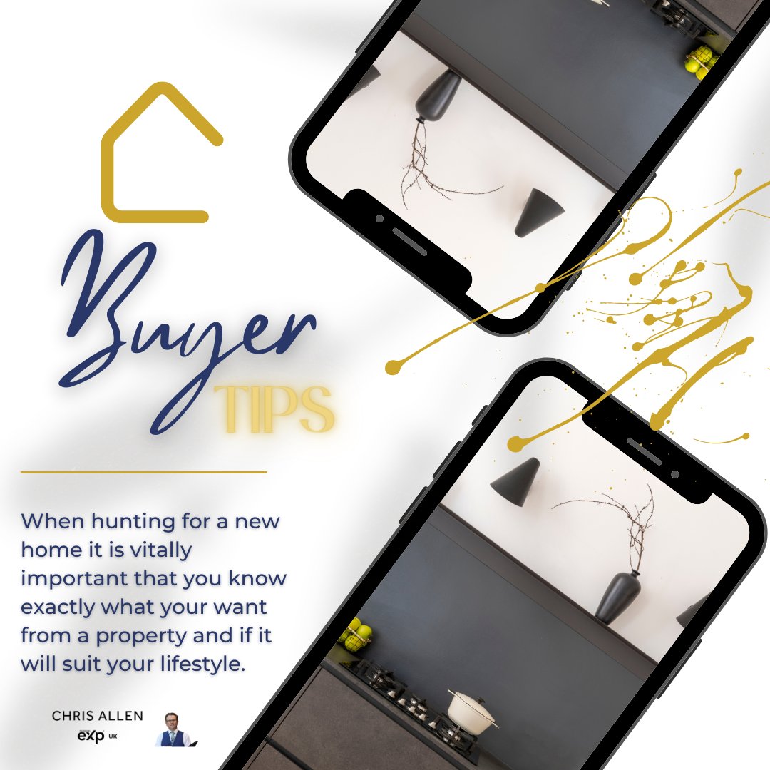 1stEstateAgent's tweet image. When hunting for a new home it is vitally important that you know exactly what your want from a property and if it will suit your lifestyle.

Buying a property is one of the biggest decisions you will make in your life so it has to be the right one.

#HomeBuyingTips #HomeHunting