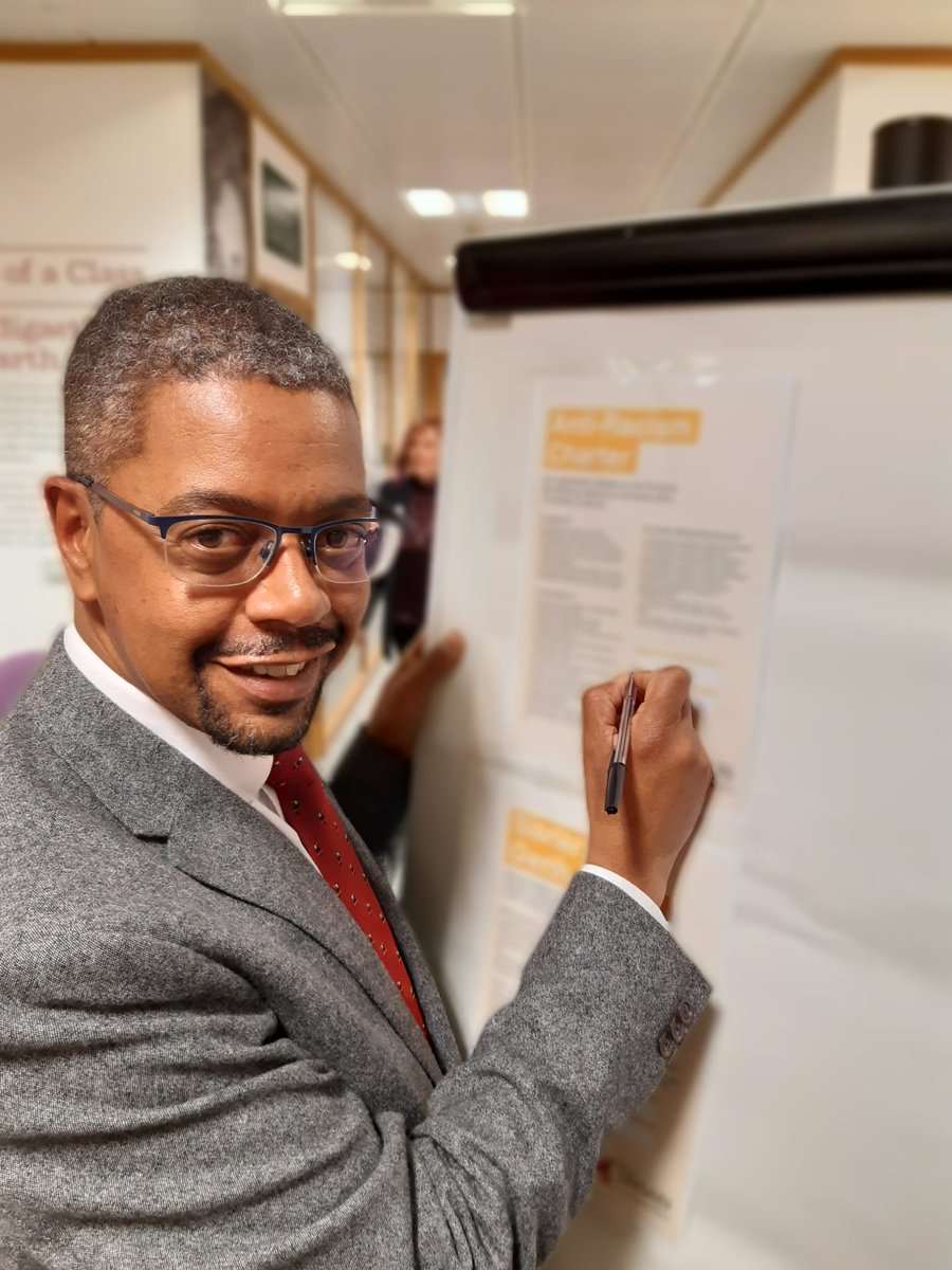 👍Thanks so much to <a href="/vaughangething/">Vaughan Gething</a> , @walestuc  general secretary <a href="/shavtaj/">Shav Taj</a> &amp; all who spoke at the launch of our Year of Black Workers 2023 event.

✍️It was incredible to see so many signatures on our anti-racism charter. 

<a href="/unisontheunion/">UNISON - UK's largest union</a> <a href="/The_TUC/">Trades Union Congress</a> <a href="/KebbaManneh9/">Kebba Manneh</a> <a href="/DomMacAskill/">Dominic MacAskill</a>