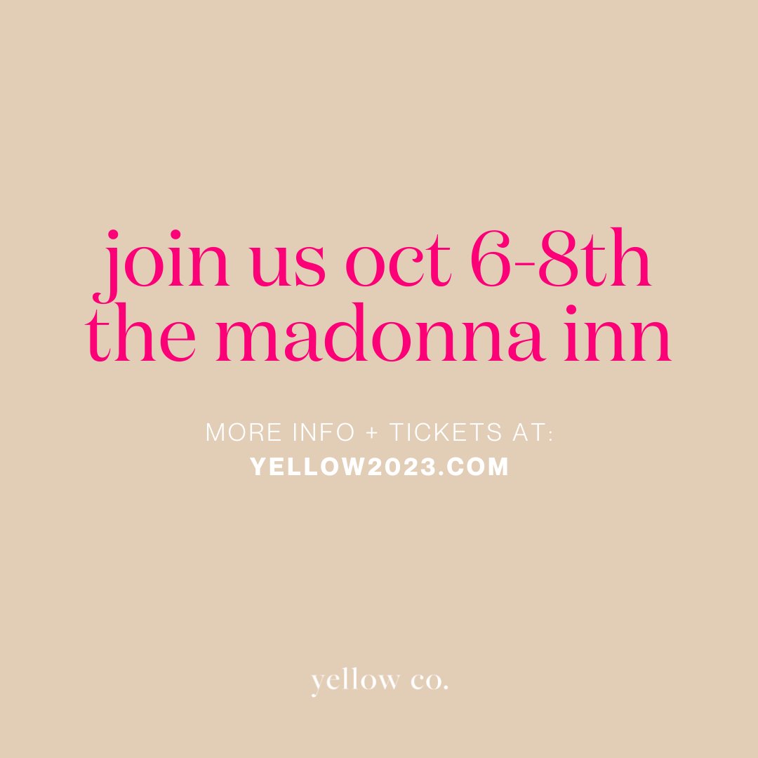 Yellow Co. tweet media