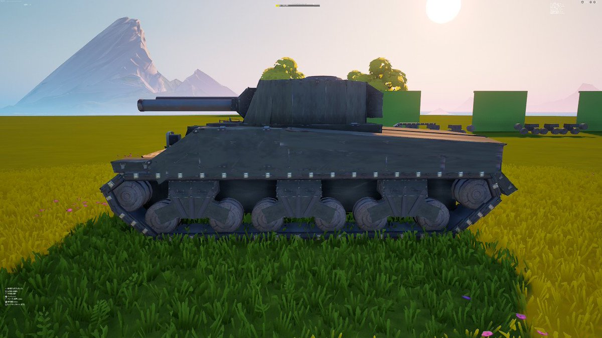 g1fyNUc8sfRyEno's tweet photo. 火炎放射器がついたシャーマン。
#フォートナイト #fortnite #クリエイティブ #creative https://t.co/AIBU1TnIc1