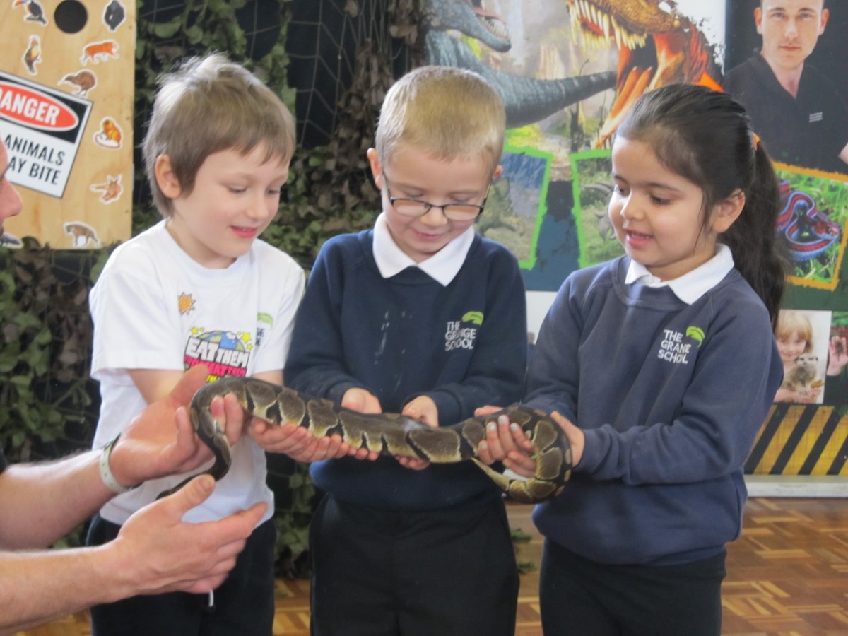 EYFS had some very strange visitors this morning.