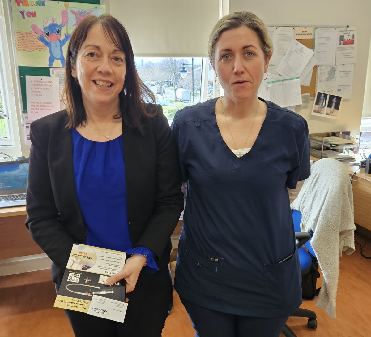 ClassMedicalLtd's tweet image. Another amazing introduction for the TUCSV. This time in Anam Cara Glasnevin, where a group of 8 eager nurses from the community intervention team continue to put patient safety first. #nurses #nursing #patientsafety #patientcare #urology #tucsv