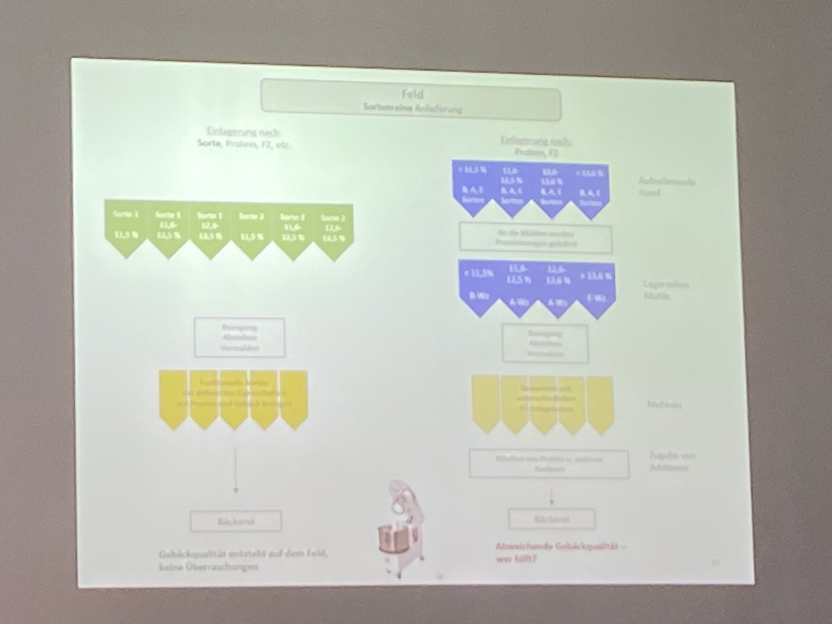 friedrichlongin's tweet image. Herr Haag von der Saalemühle fordert Umdenken hin zur Schaffung echter Wertschöpfungsketten. Mehr Nutzen der Sorteninformationen um zielgenau für Produktketten zu liefern. Bessere Ausbildung und Vernetzung der Stakeholder nötig