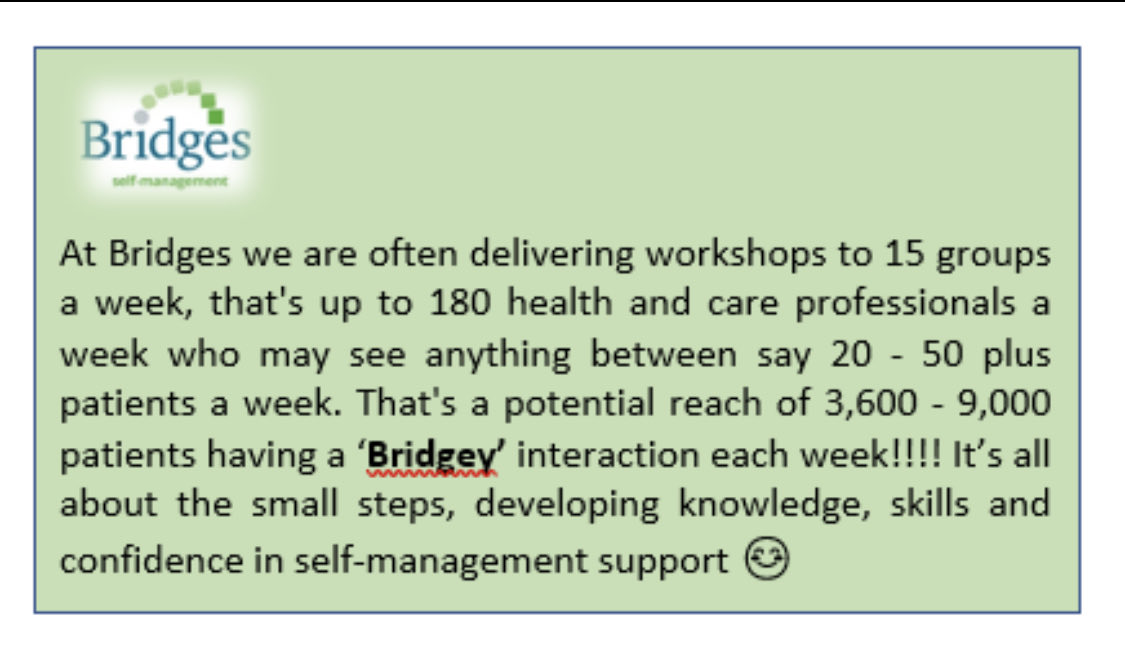 Bridges Self-Management tweet media