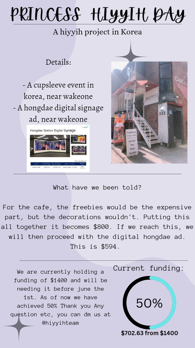 hiyyihteam's tweet photo. [HIYYIH PROJECT]

Well done hiyyihlights! Let's finish the project quickly. You have earned to see @/designinghiyyih's banner and also @/BeomCher_vi's bookmark (10% left to see the whole thing). So keep donating if you want to see!

 #HUENING_BAHIYYIH #휴닝바히에 https://t.co/xDkHMcHq1H