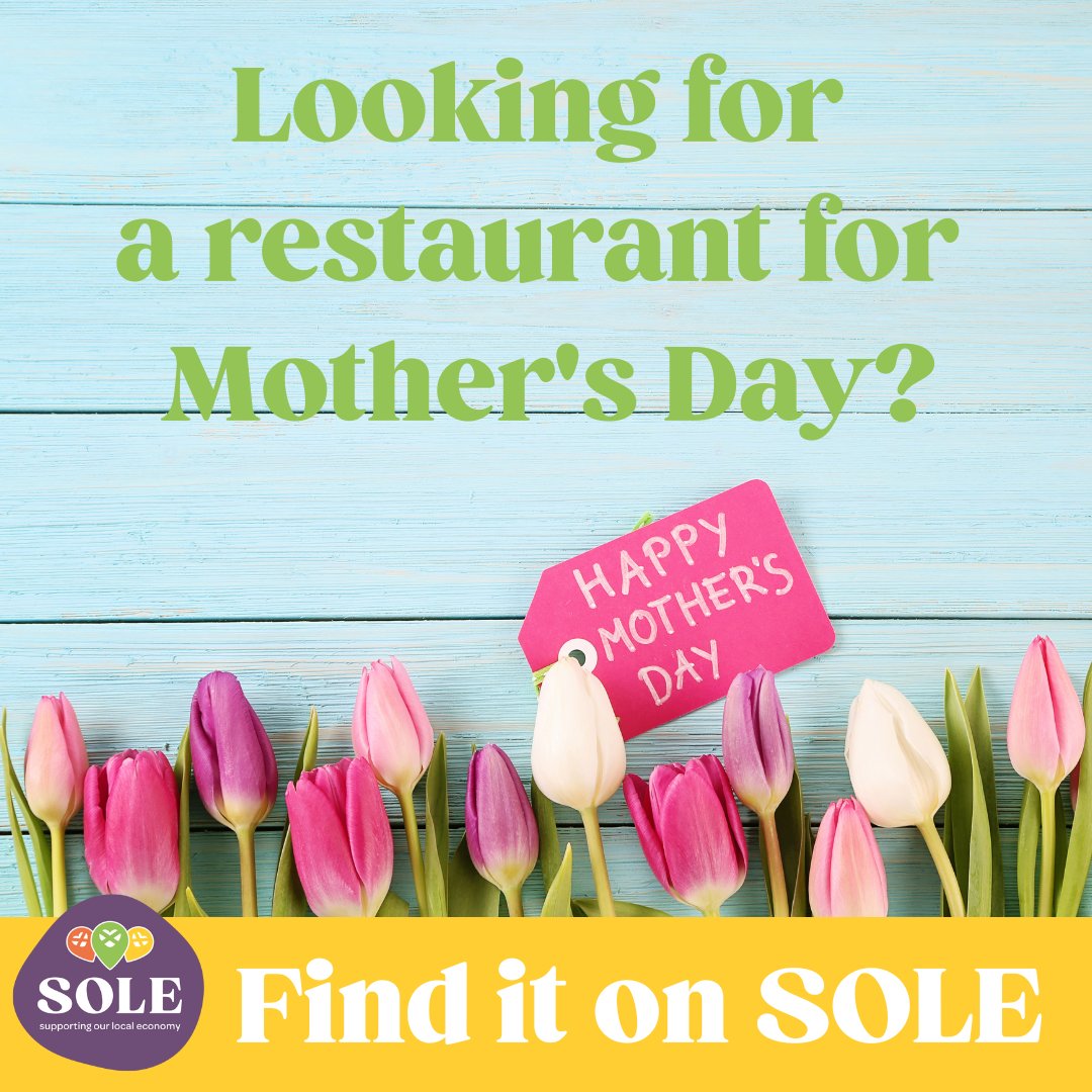 The SOLE app is full of ideas for Mother's Day. In-app interactive trails, ideas for restaurants, gifts, online shops, and even discount offers. Link in bio.

#SOLEScotland #SOLE #EastLothian #NorthBerwick #Musselburgh #Dunbar #Faside #PrestonSetonGosford #Haddington #MothersDay