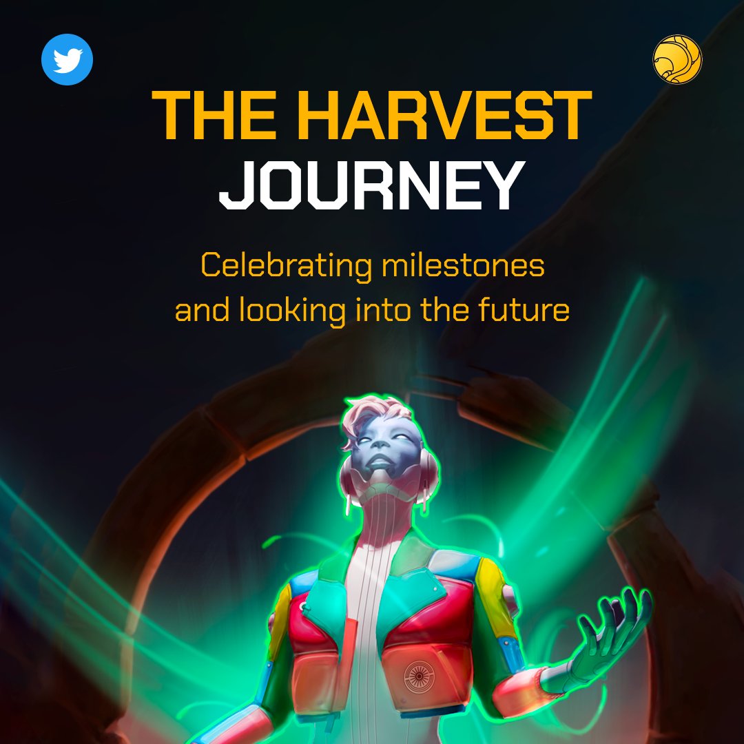TheHarvestGame's tweet photo. Harvesters! Here's a rundown of the updates we've shared on our recent Medium article. ✅️

Thank you for being with us during our early days and for staying with us until we launch a game that you'll love for the years to come. 🔥 https://t.co/gOlWUSdJXW