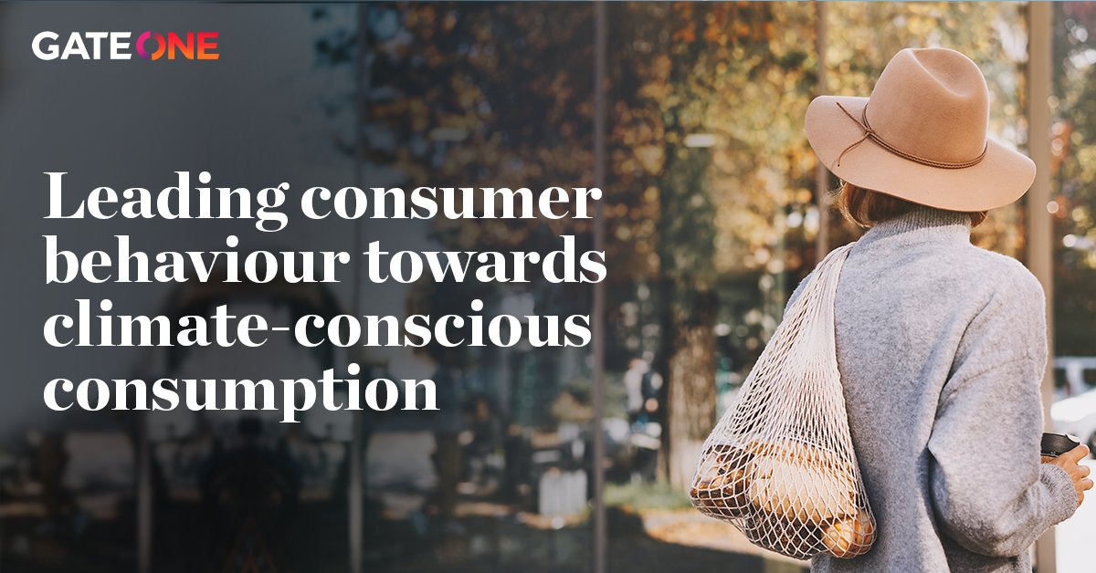 To respond to the challenge of the climate crisis, businesses must prepare to transform at organisational and system levels while leading their customers through this transition. Find out how you can lead the way towards climate-conscious consumption: gateoneconsulting.com/leading-consum…