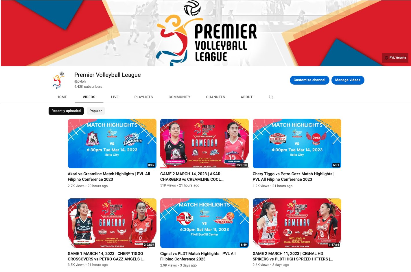 Premier Volleyball League on X