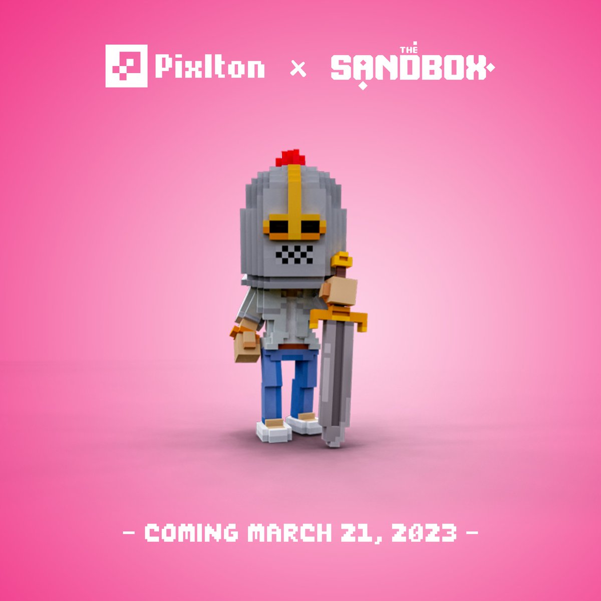 Are you ready to armor up and enter a world of virtual adventure? ⚔️ Our 3D avatars are coming to the Sandbox in just a few days, and they're ready to take on any quest you throw their way! #Sandbox #InteroperableAvatar #Pixlton #PoultryPower 🐔🌟