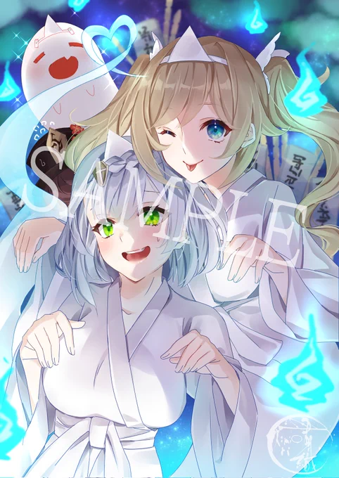 素敵な笑顔のミクちゃんに誘われて参りましたKimioriと申します!  ゲームのファンアート(FGO、原神、pkmn等)中心に描いている副業イラストレーターです宜しくお願いします