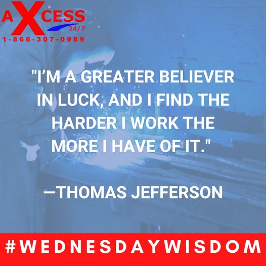 AxcessInd's tweet photo. #wednesdaywisdom https://t.co/GxOhSDSB0u