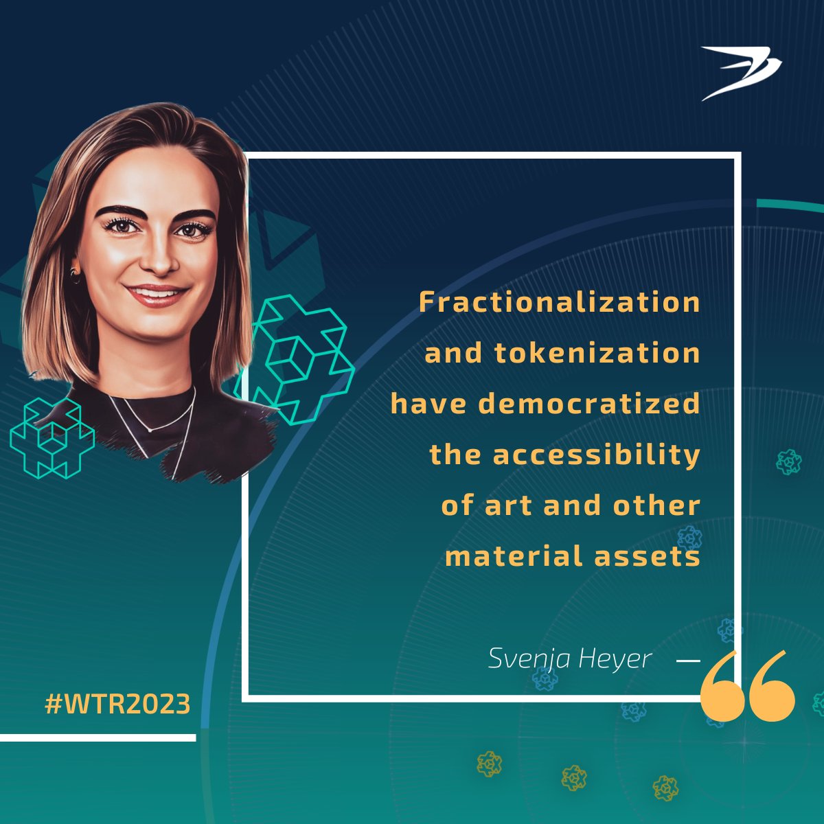 Fincite2020's tweet photo. #WealthTech Radar focus topic: ๐ก#RealAssets๐ with Svenja Heyer from #arttrade
"..โก๏ธWhat is new is the fact that digital platforms are now โ#fractionalizingโ these assets, meaning that #investors can purchase just a small percentage of a material assets"#WTR #Fintech #Finance https://t.co/JN2PqxUY40