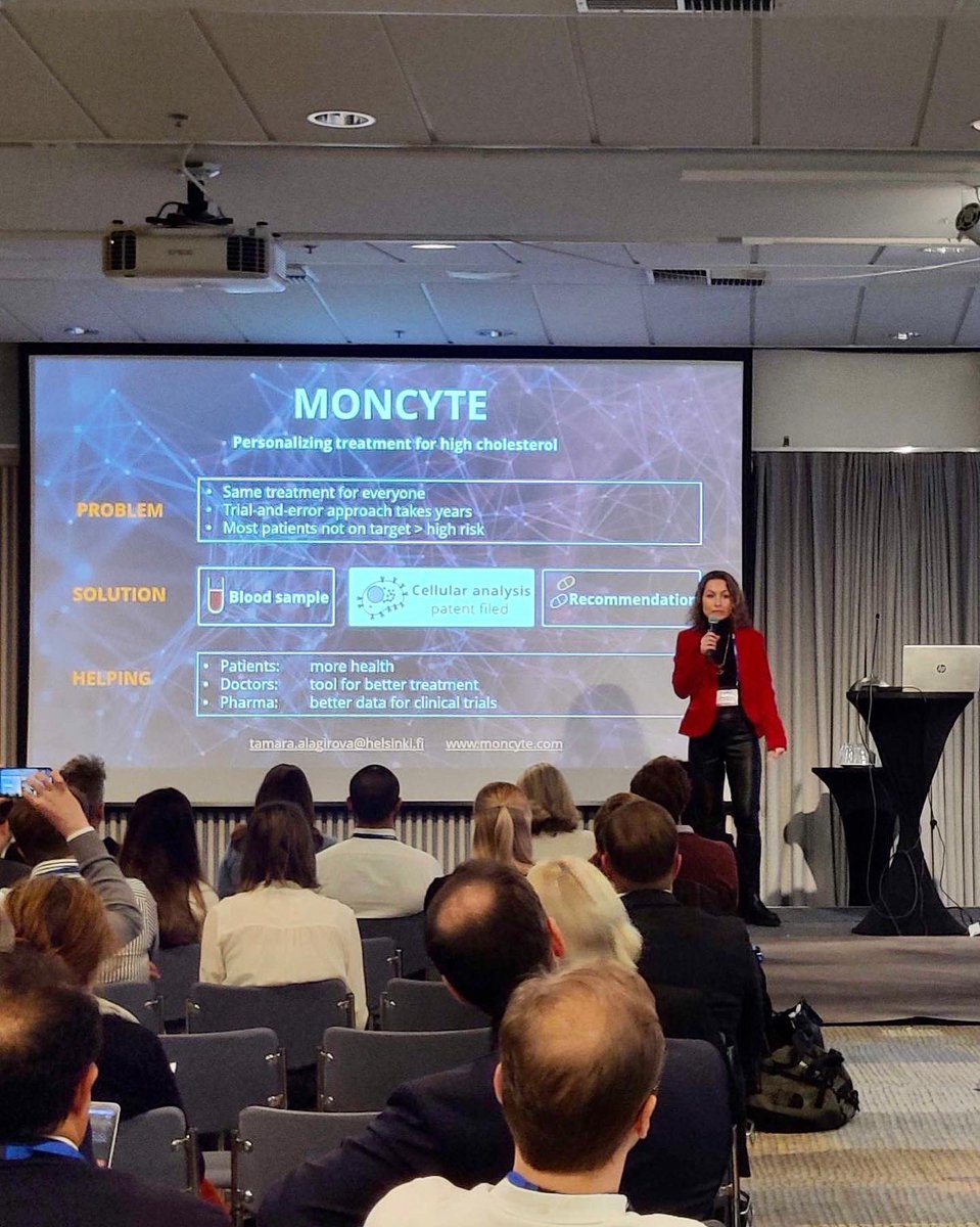 TAlagirova's tweet photo. Great two days of networking and presenting Moncyte along with my amazing startup colleagues at the European Healthtech Investment Forum! 

Thank you for the organizers from @BusinessFinland Finland and Tech Tour for a great Life Science event! 🌟

@LabPfisterer @HelsinkiUniMed https://t.co/Ug7YJ0TAIB