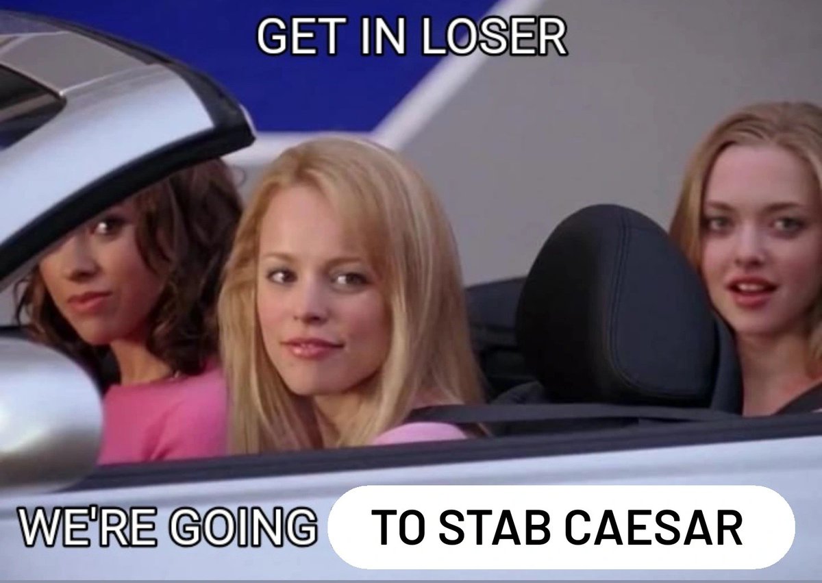 It's the Ides of march bitches